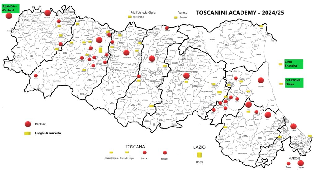 TOSCANINI ACADEMY Regione Emilia-Romagna-Attività 2024-25