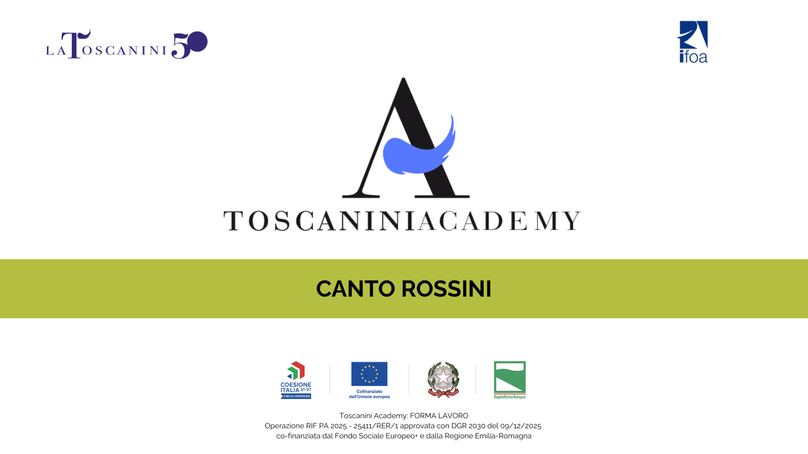 16.9_Toscanini Academy forma lavoro 2026 - canto rossini